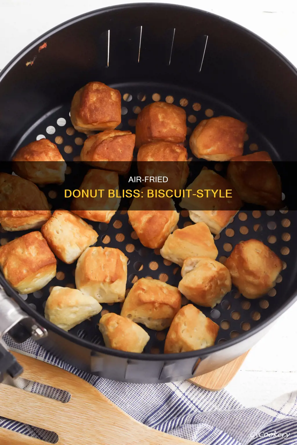 how to make biscuit donuts in air fryer