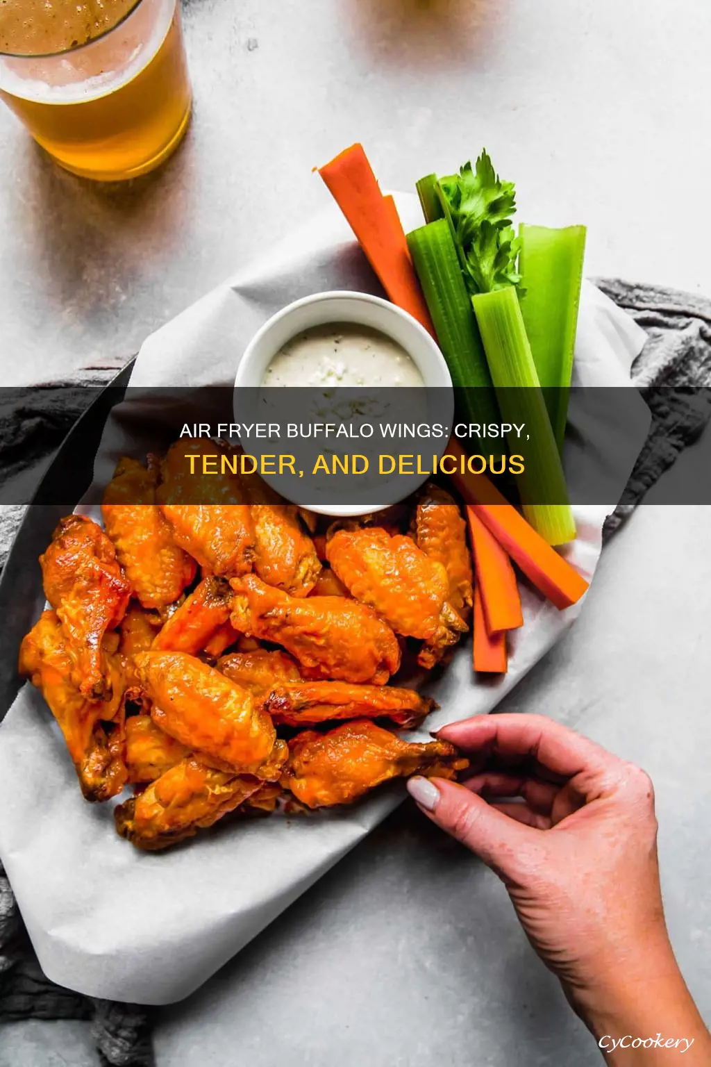 how to make boneless buffalo wings in air fryer