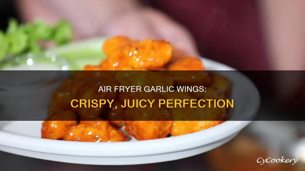 how to make boneless garlic wings in air fryer