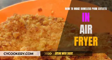 Air-Fryer Pork Cutlets: A Quick, Crispy Treat