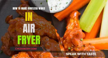 Air Fryer Boneless Wings: A Quick, Crispy Treat