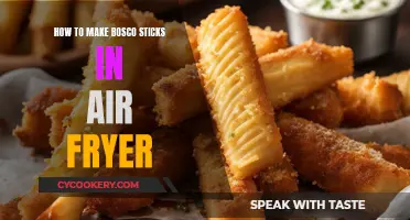 Air Fryer Bosco Sticks: A Quick, Crispy Treat