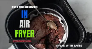 Air-Fryer Box Brownies: Quick, Easy, and Delicious!