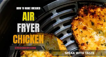 Air Fryer Chicken: Breaded Perfection in Minutes