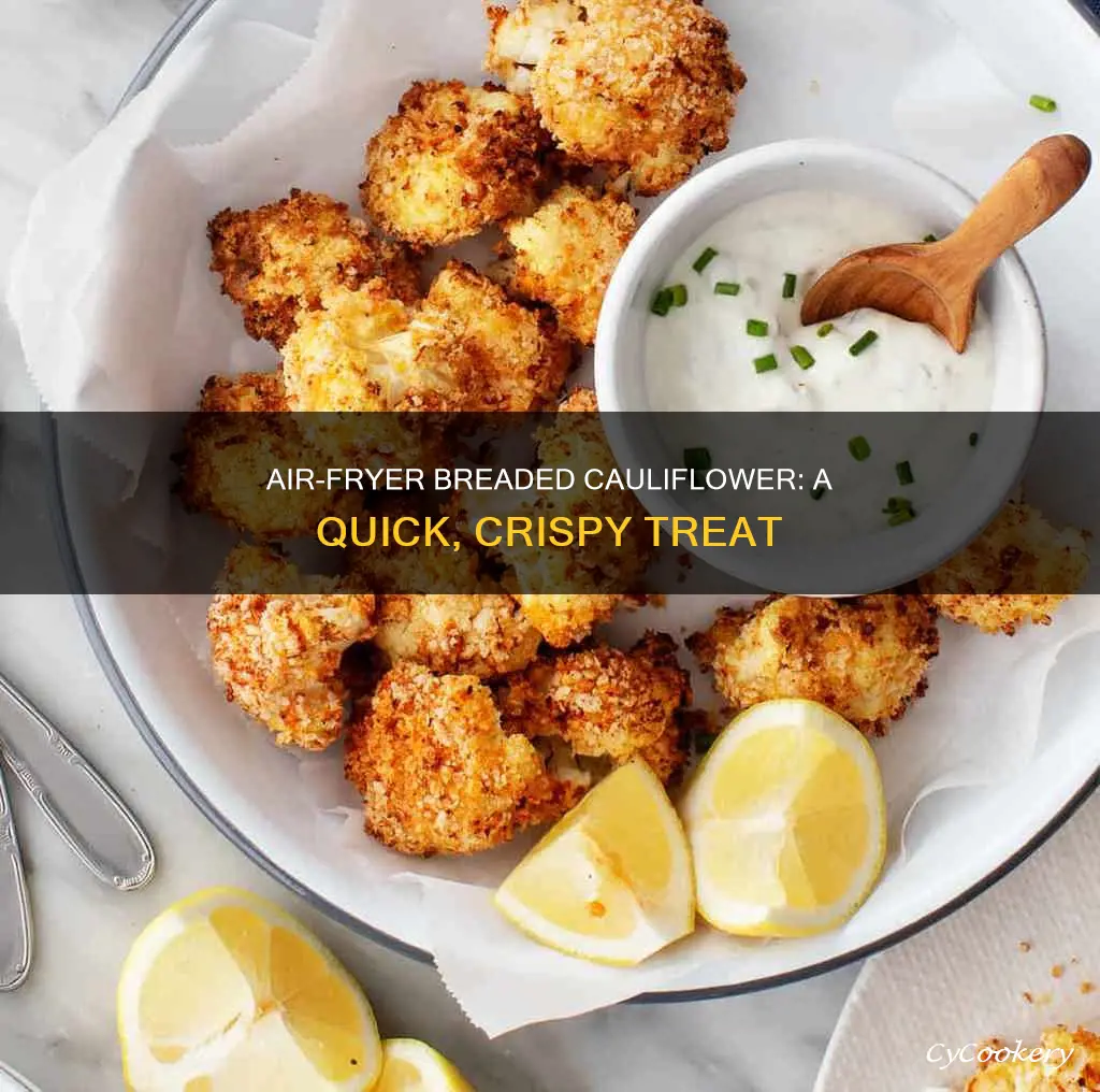 how to make breaded cauliflower in air fryer