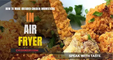 Air Fryer Breaded Chicken Drumsticks: Quick, Easy, Crispy!