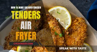 Air Fryer Breaded Chicken Tenders: Quick, Crispy, and Delicious!