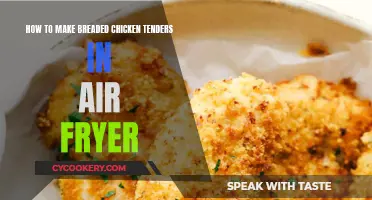 Air-Fryer Breaded Chicken Tenders: Quick, Easy, and Delicious!