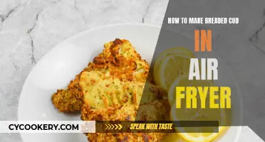 Air-Fryer Breaded Cod: A Quick, Crispy Delight