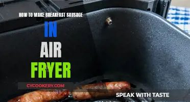 Air-Fryer Breakfast Sausage: Quick, Easy, and Delicious!