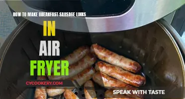 Air Fryer Breakfast: Making Sausage Links the Easy Way