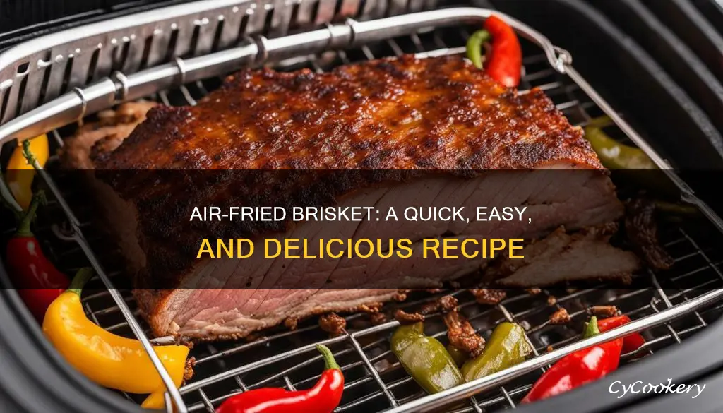 how to make brisket in air fryer