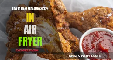 Broasted Chicken in an Air Fryer: A Quick, Crispy Treat