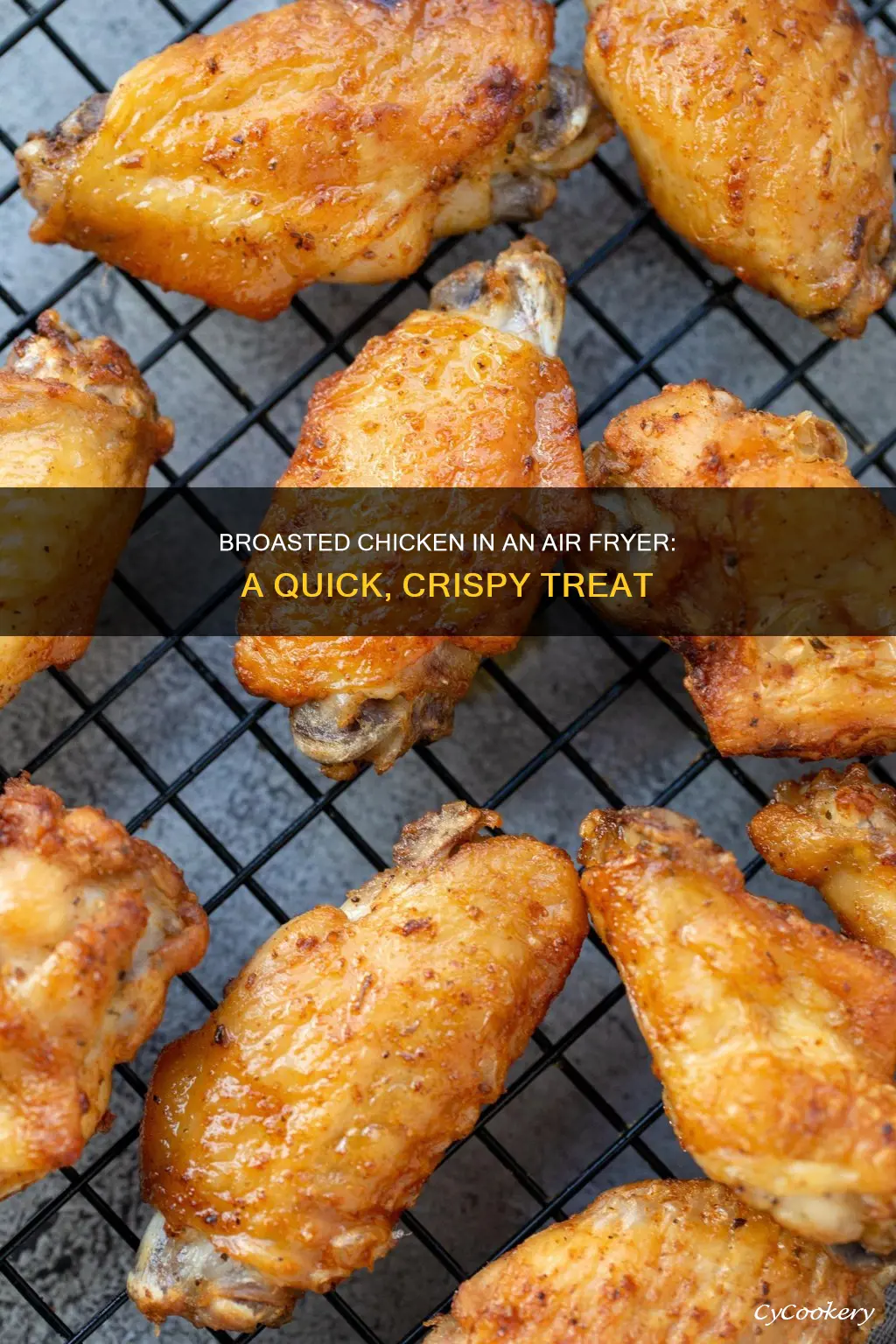 how to make broasted chicken in air fryer