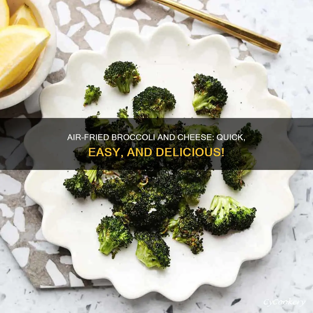 how to make broccoli and cheese in air fryer