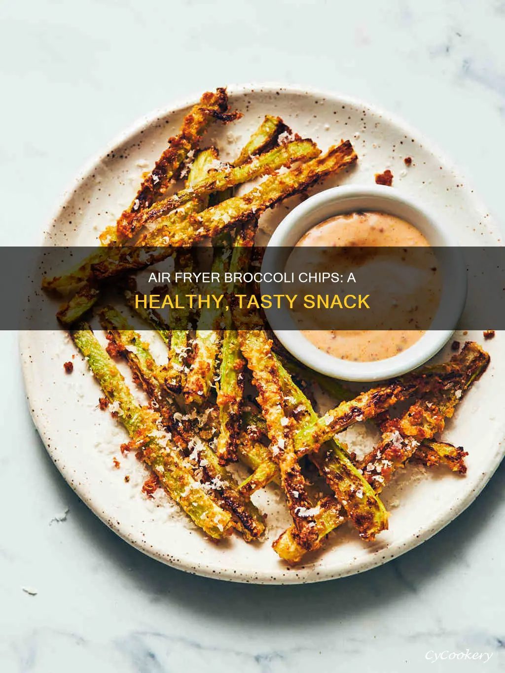 how to make broccoli chips in air fryer