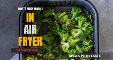 Air-Fryer Broccoli: Quick, Easy, and Healthy Way