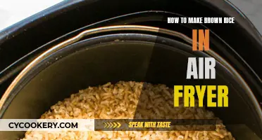 Air-Fryer Brown Rice: Quick, Easy, and Healthy