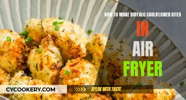 Air Fryer Buffalo Cauliflower Bites: A Spicy, Crispy Treat