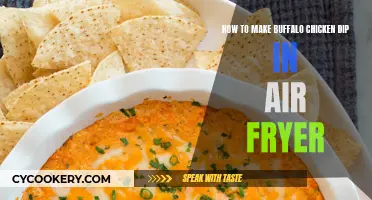 Air-Fried Buffalo Chicken Dip: A Quick, Easy Treat