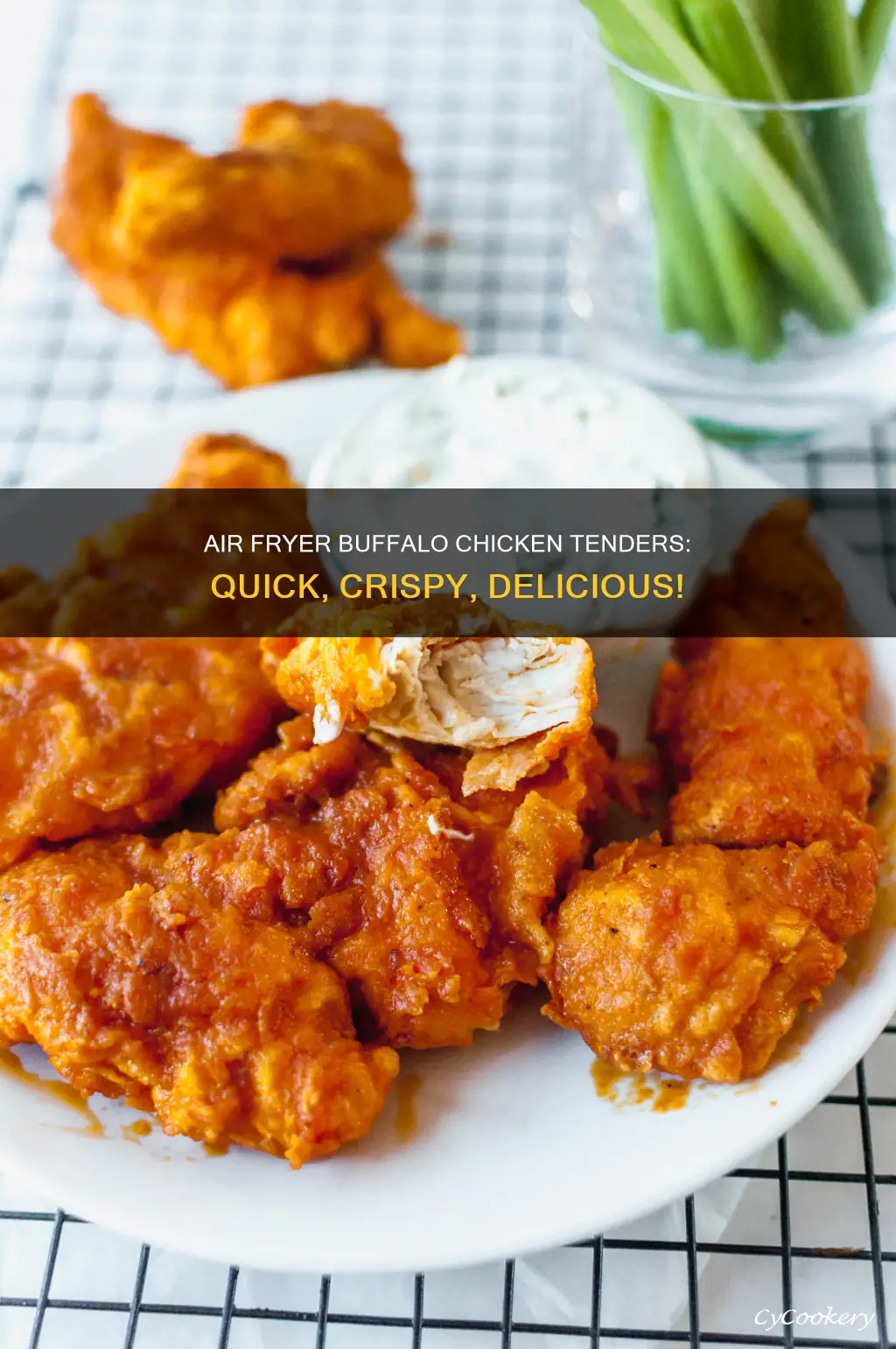 how to make buffalo chicken tenders in air fryer