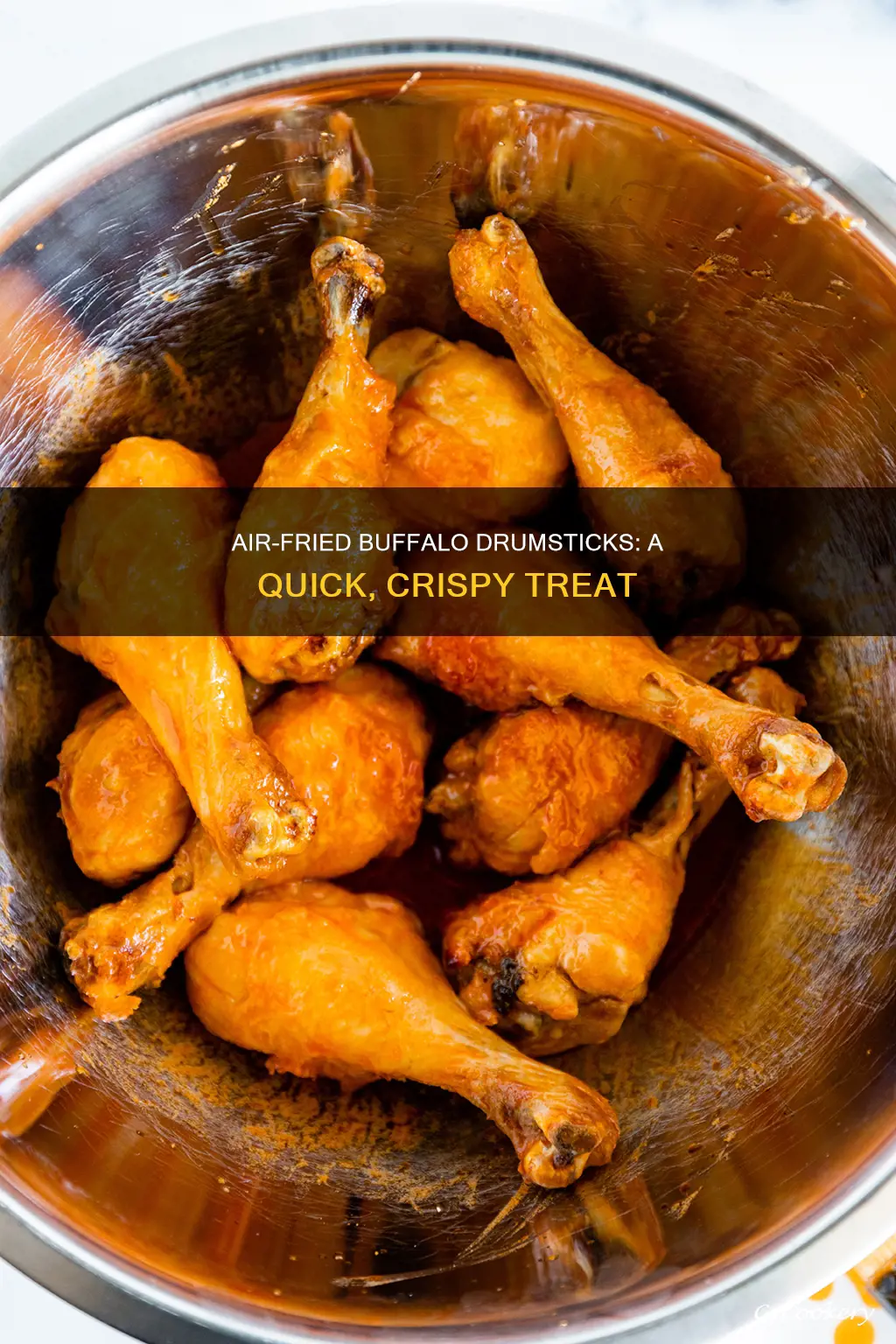 how to make buffalo drumsticks in air fryer