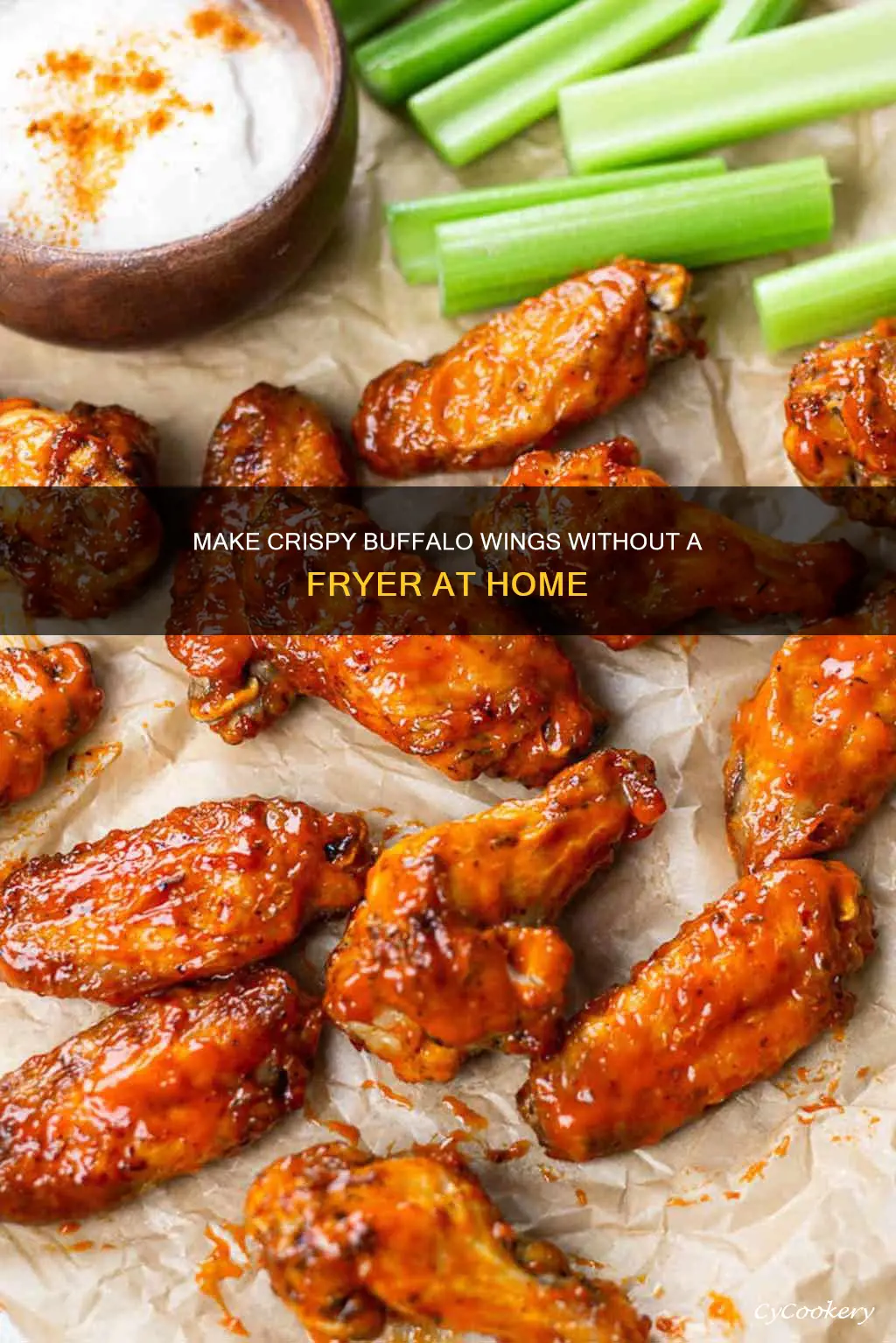 how to make buffalo wings without a fryer