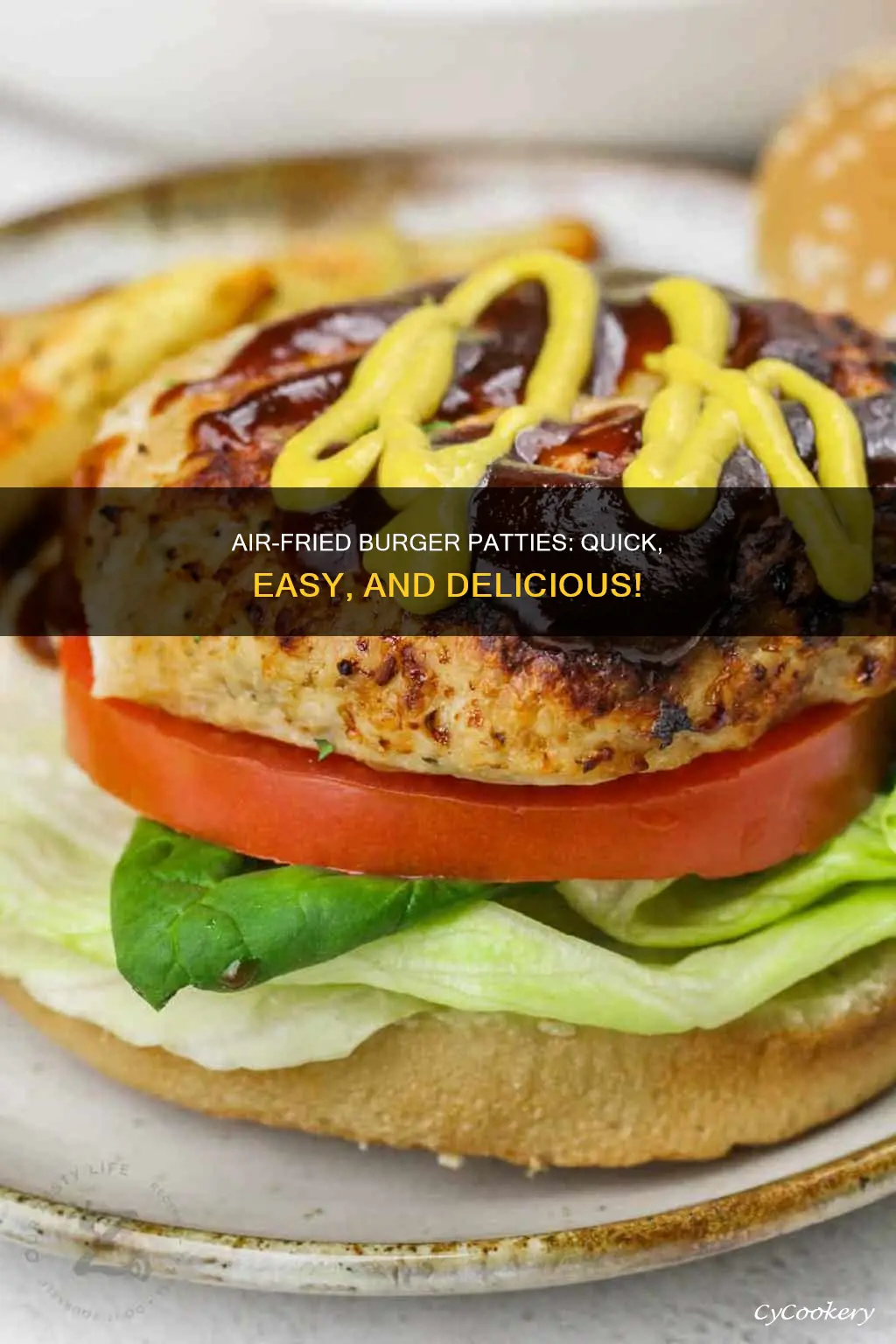 how to make burger patties in air fryer