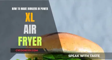 Air-Frying Burgers: Power XL Style