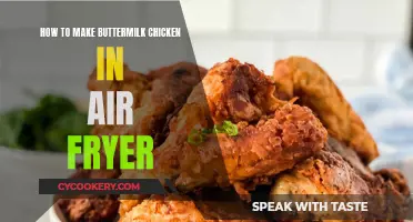 Air-Fryer Buttermilk Chicken: Quick, Crispy, and Delicious!