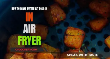 Air-Fried Butternut Squash: Quick, Easy, and Delicious!