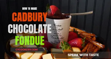 Creating Cadbury Fondue: A Decadent Chocolate Experience