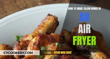 Air-Fried Cajun Wings: Spicy, Quick, and Easy!