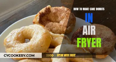 Air-Fried Cake Donuts: Quick, Easy, and Delicious!