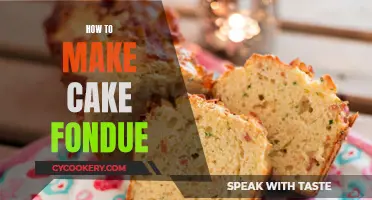 Creating Cake Fondue: A Simple, Sweet Adventure