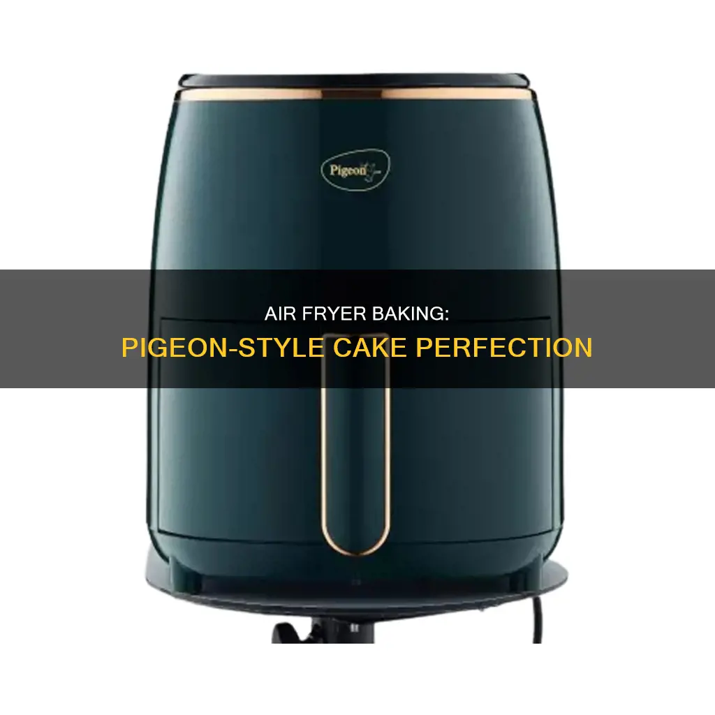 how to make cake in pigeon air fryer