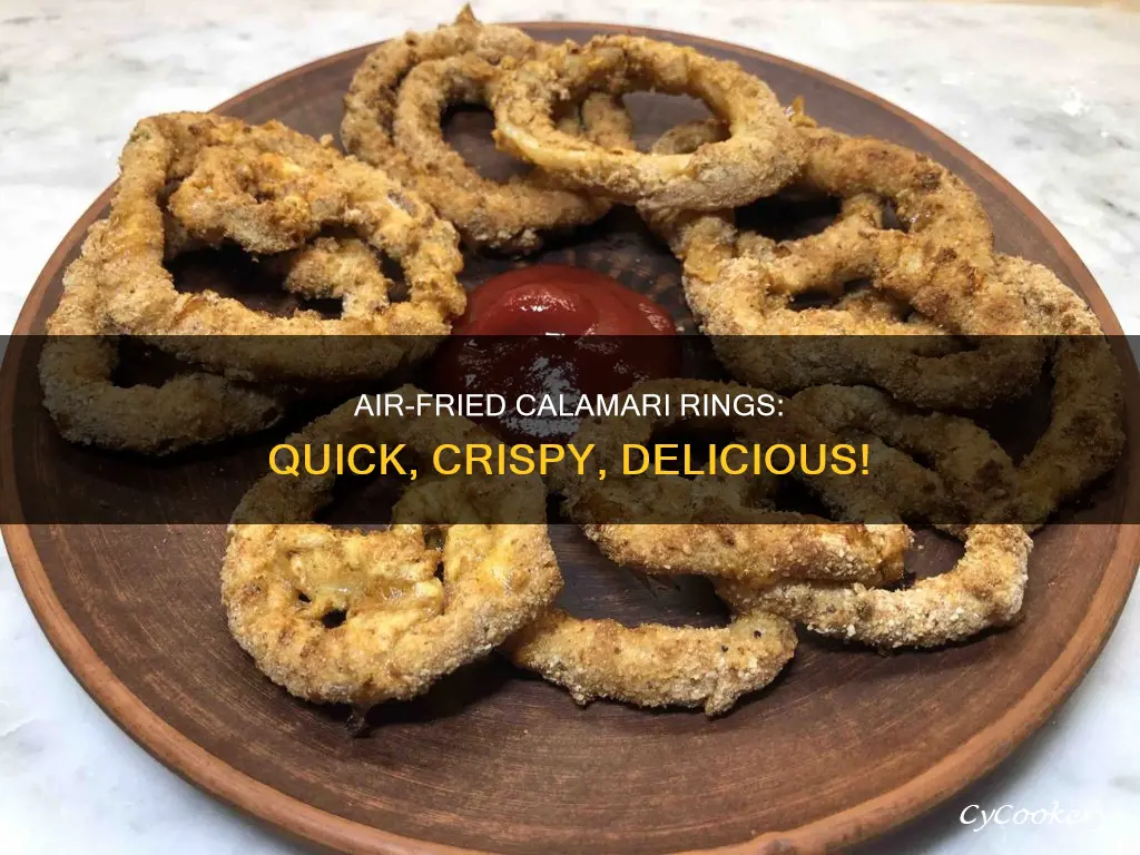 how to make calamari rings in air fryer