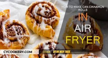 Air-Fried Cinnamon Rolls: Quick, Easy, and Delicious!