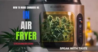 Cannabis Oil in an Air Fryer: A Quick, Easy Guide