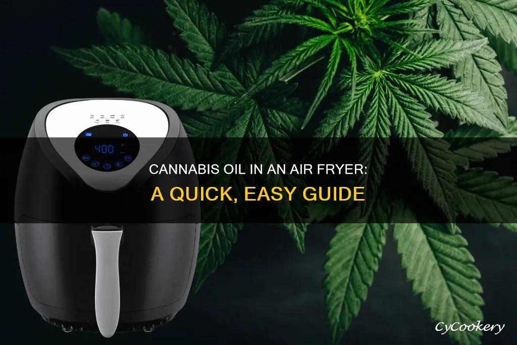 how to make cannabis oil in air fryer