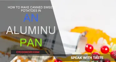 Sweet Potato Magic: Canned Spuds in Aluminum Pan