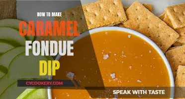 Creating a Caramel Fondue Dip: A Simple, Sweet Treat