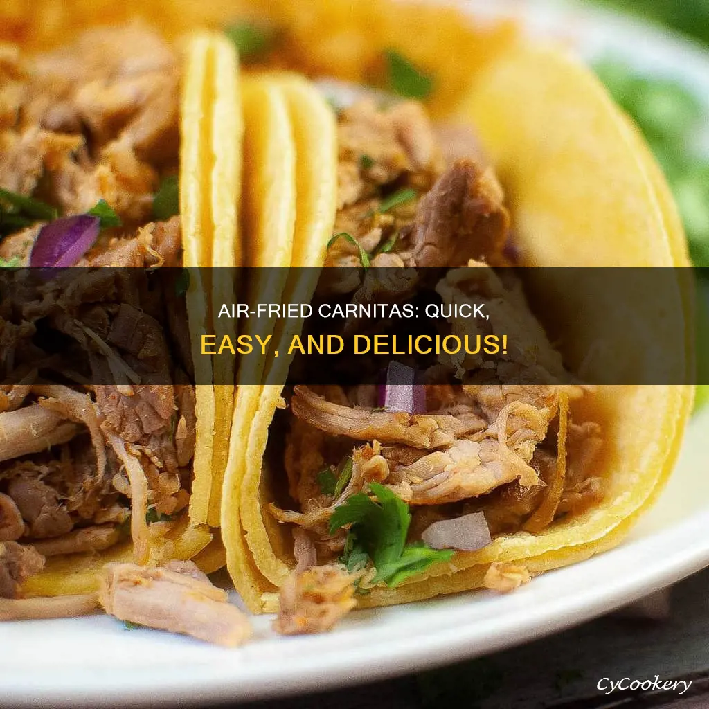 how to make carnitas in air fryer