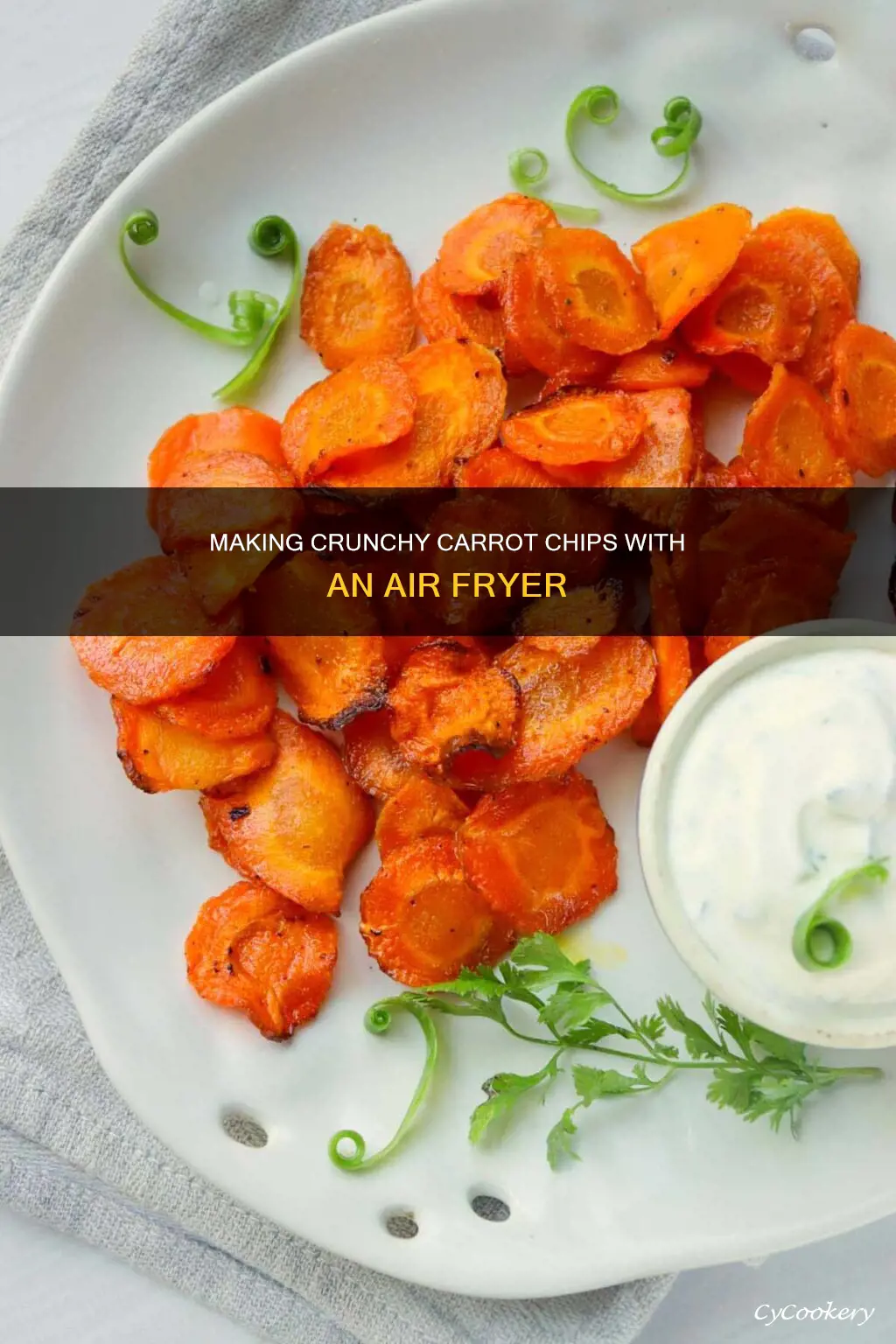 how to make carrot chips in air fryer