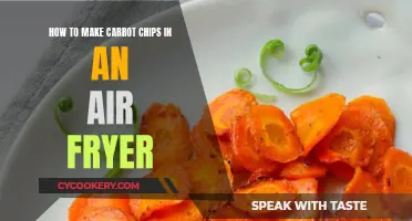 Air-Fryer Carrot Chips: A Healthy, Tasty Snack!