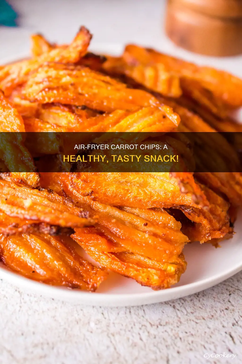 how to make carrot chips in an air fryer