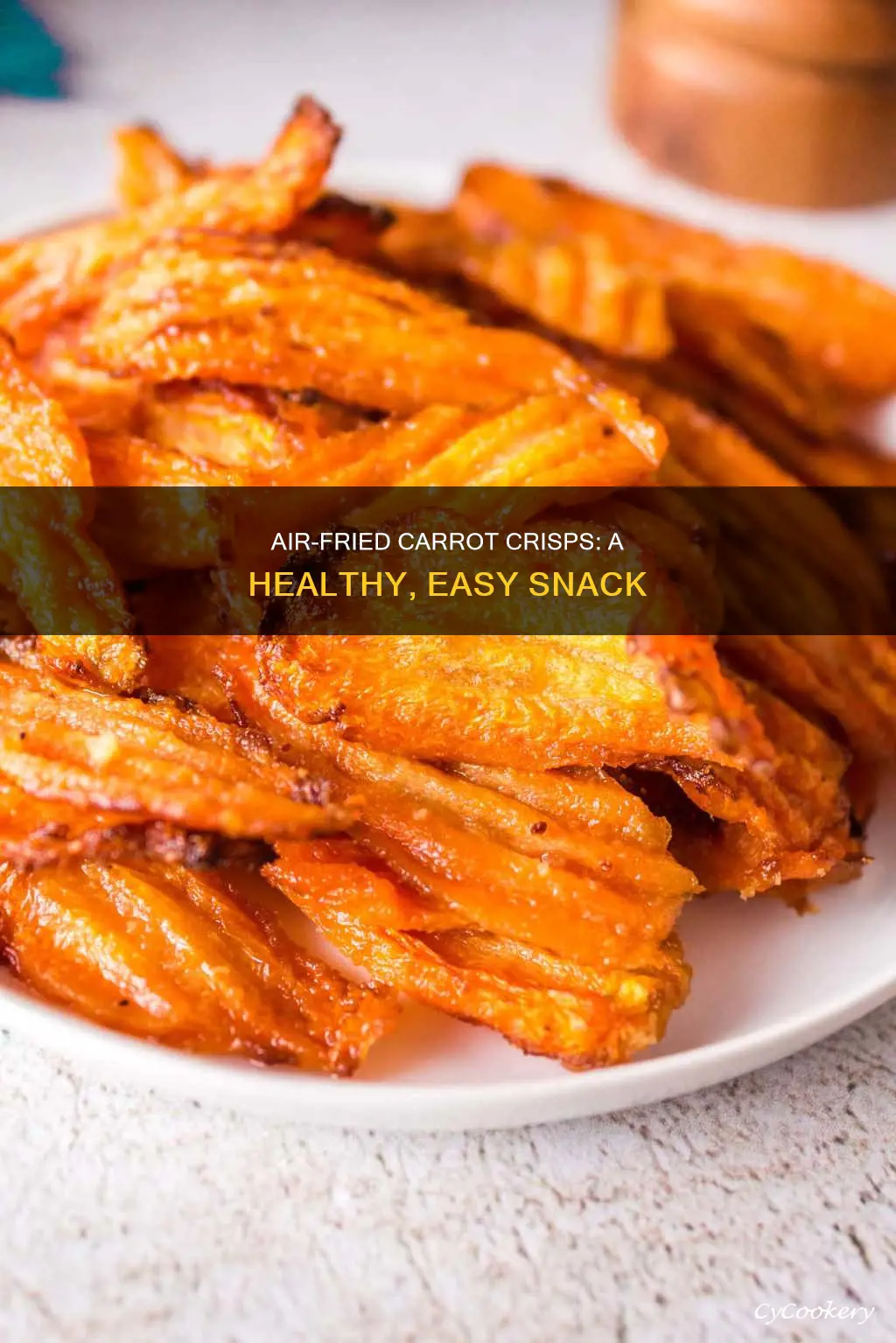 how to make carrot crisps in air fryer