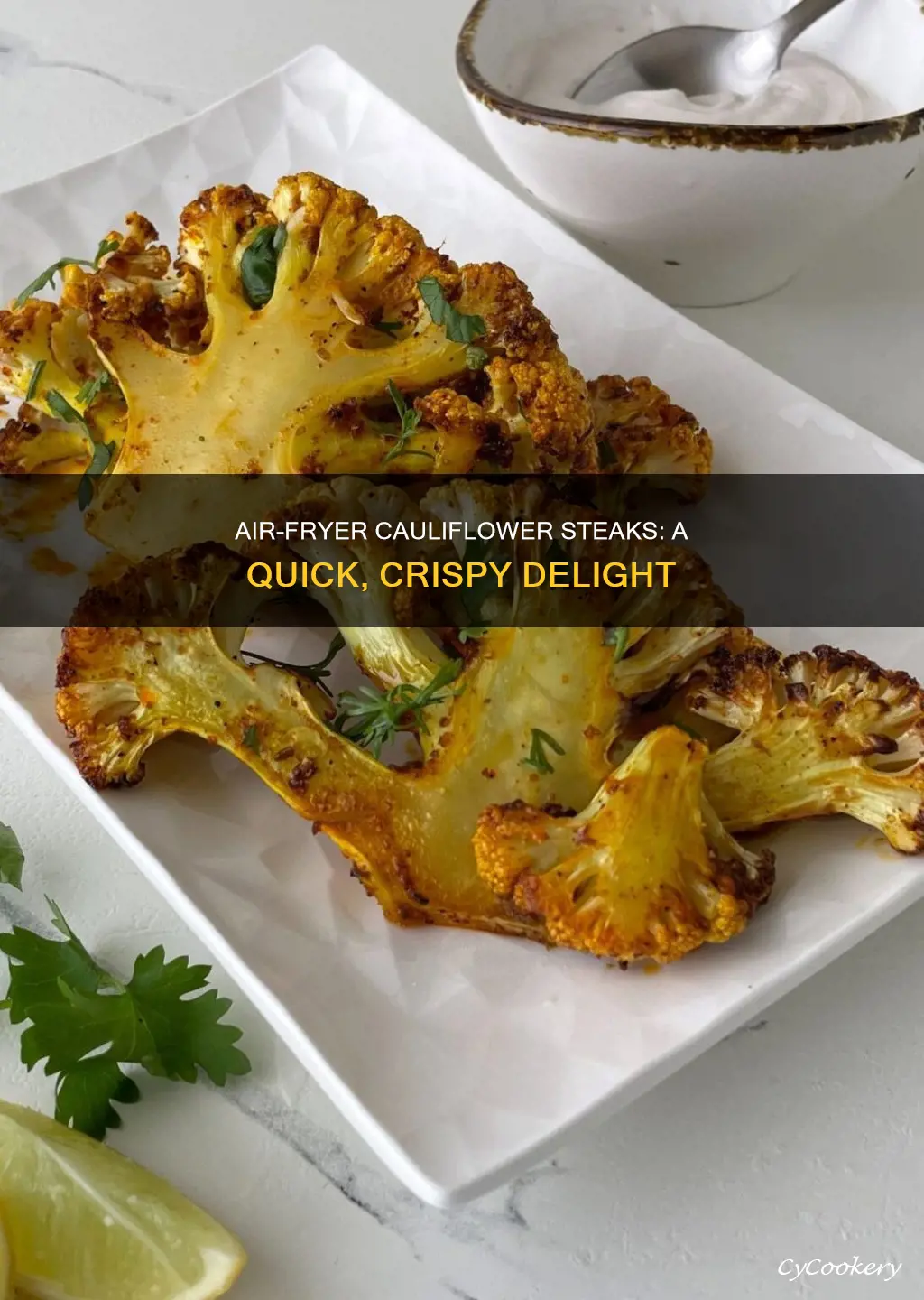 how to make cauliflower steaks in air fryer