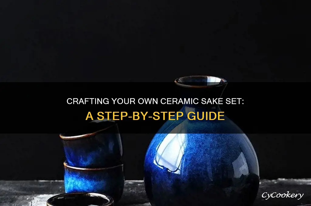 how to make ceramic sake set