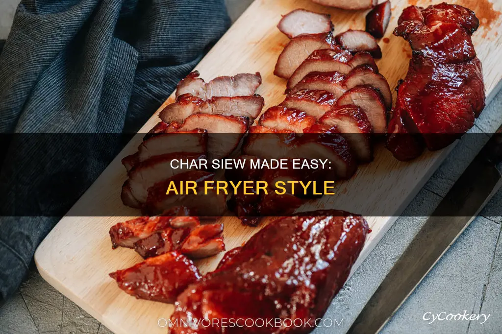 how to make char siew with air fryer